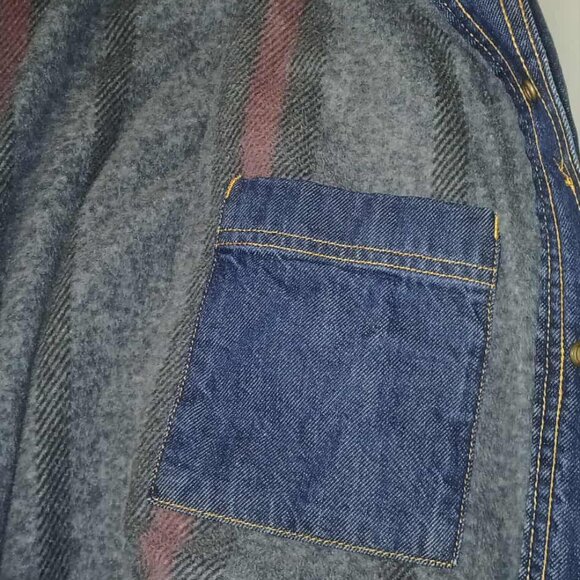 Carhartt Jean/Fleece lined Workwear jacket 2xl - Picture 4 of 6